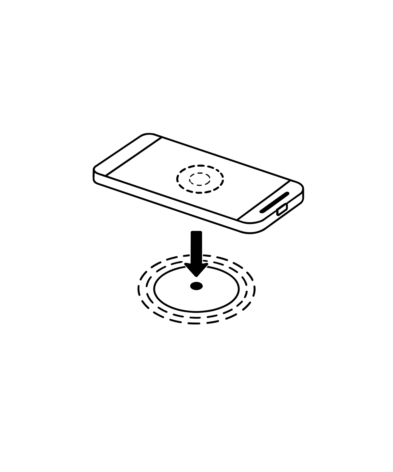 Opzione ricarica WIRELESS incassata